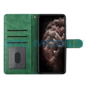 Pouzdro Book Xiaomi Redmi 9A, 9AT Beauty Girl Pattern otev&iacute;rac&iacute; zelen&eacute;