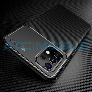 Shockproof Carbon Fiber Case Samsung Galaxy A32 4G (SM-A325) čern&yacute;