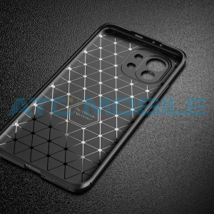 Shockproof Carbon Fiber kryt Xiaomi Mi 11 modr&yacute;
