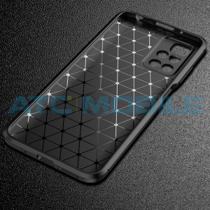Shockproof Carbon Fiber kryt Xiaomi Redmi 10 modr&yacute;
