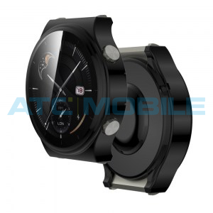 Předn&iacute; ochrann&yacute; kryt Huawei Watch GT 2 Pro pln&eacute; kryt&iacute;, čern&yacute;