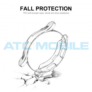 Ochrann&yacute; kryt ENKAY Samsung Galaxy Watch 4 Classic 42mm pln&eacute; kryt&iacute; čir&yacute; + ochrann&eacute; sklo