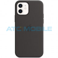 Silikonov&yacute; kryt iPhone 12, 12 Pro čern&yacute;