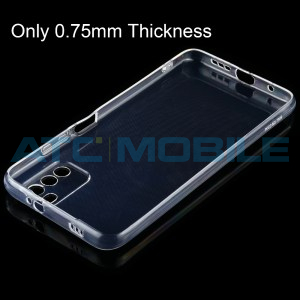 Měkk&yacute; TPU kryt Poco M3 transparentn&iacute;, ultratenk&yacute; (0,75mm)