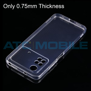 TPU kryt Poco M4 Pro 4G transparentn&iacute;, ultratenk&yacute; (0,75mm)
