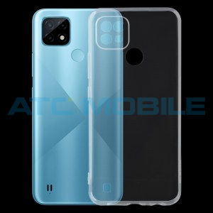 Měkk&yacute; TPU kryt Realme C21 transparentn&iacute;, ultratenk&yacute; (0,75mm)