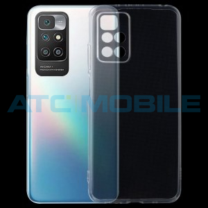 Měkk&yacute; TPU kryt Xiaomi Redmi 10 transparentn&iacute;, ultratenk&yacute; (0,75mm)