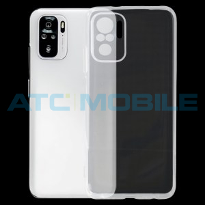 Měkk&yacute; TPU kryt Xiaomi Redmi Note 10 transparentn&iacute;, ultratenk&yacute; (0,75mm)