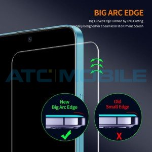 Tvrzen&eacute; sklo ENKAY 9H Edge Honor X8b