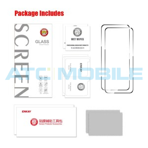 Tvrzen&eacute; sklo ENKAY Full-Glue Infinix Note 60 5G (X6879) čern&eacute; 2 ks
