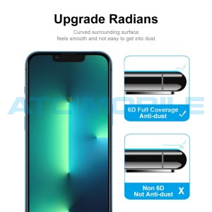Tvrzen&eacute; sklo ENKAY 6D Full-Glue iPhone 14 Plus