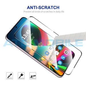 Tvrzen&eacute; sklo ENKAY Full-Glue Motorola Moto G86 5G (XT2527) čern&eacute; 