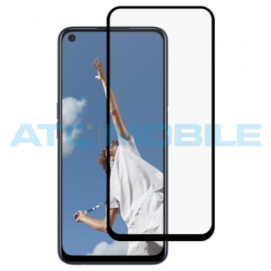 Tvrzen&eacute; sklo Oppo A52 Full-Glue čern&eacute; 2,5D
