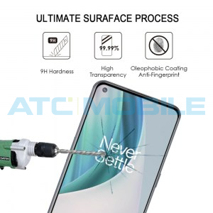 Tvrzen&eacute; sklo OnePlus Nord N10 5G Full-Glue čern&eacute; 2,5D
