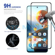 Tvrzen&eacute; sklo ENKAY Full-Glue Realme 12+ 5G (RMX3867) 2,5D, čern&eacute;