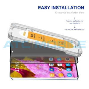 Tvrzen&eacute; sklo ENKAY Privacy Full-Glue Realme 14 Pro+ 5G (RMX5051) s aplik&aacute;torem