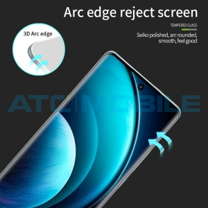 Tvrzen&eacute; sklo 3D PINWUYO Vivo X100, X100 Pro čern&eacute;