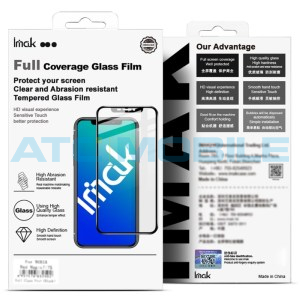 Tvrzen&eacute; sklo IMAK 3D Full-Cover Motorola Signature (XT2603) čern&eacute;, pln&eacute; kryt&iacute; 