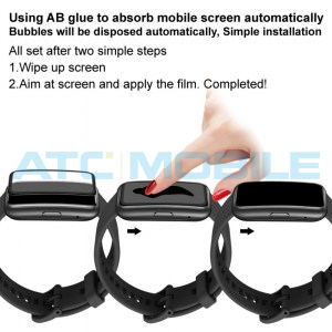 Apple Watch 7 (41mm) IMAK Plexiglass HD ochrann&eacute;ho sklo