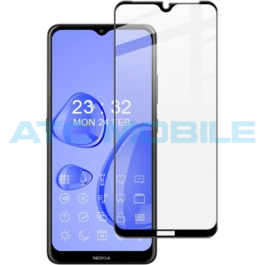 Tvrzen&eacute; sklo IMAK Pro+ Nokia 2.4 čern&eacute;, 2,5D