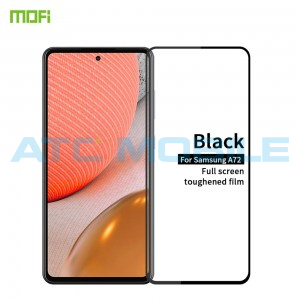 Tvrzen&eacute; sklo MOFI Samsung Galaxy A72 (SM-A725), A72 5G (SM-A726) čern&eacute;