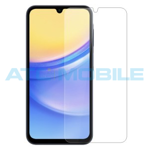 Tvrzen&eacute; sklo NORTHJO Samsung Galaxy A15 (SM-A155, A156) čern&eacute;, 2,5D