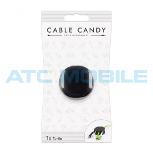 Kabelov&yacute; organiz&eacute;r Cable Candy Turtle, čern&yacute; (250 Kč)