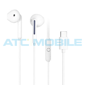 Sluch&aacute;tka AWEI PC-7T s USB-C mikrofonem b&iacute;l&aacute;