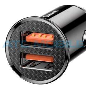Autonab&iacute;ječka Baseus Circular 30W čern&aacute;