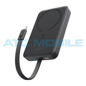 Powerbanka Baseus Magnetic Mini 10000mAh čern&aacute; (MagSafe, USB-C, 30W)