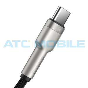 Kabel Baseus Cafule USB / USB-C  černo (66W, 0,25m)