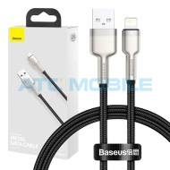 Kabel Baseus Cafule USB / Lightning čern&yacute; (2,4A, 0,25m)