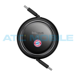 Nab&iacute;jec&iacute; kabel Baseus Free2Pull USB-C / USB-C čern&yacute; (100W) Bayern Edition