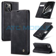 Pouzdro CaseMe Book  iPhone 15 čern&eacute;