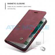CaseMe Book iPhone 7, 8, SE (2020, 2022) červen&eacute;