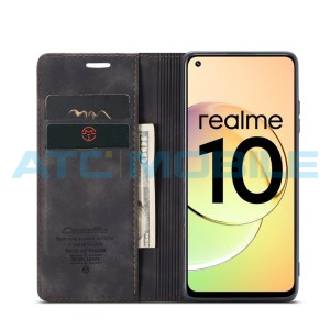 Pouzdro CaseMe Magnetic Book Realme 10 4G (RMX3630) čern&eacute;