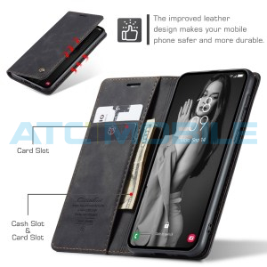 Pouzdro CaseMe Magnetic Samsung Galaxy A35 5G (SM-A356) čern&eacute;