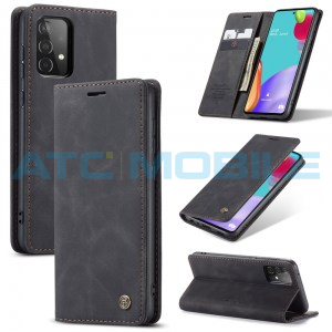 Pouzdro CaseMe Magnetic Book Samsung Galaxy A52 (SM-A525), A52 5G (SM-A526), A52s 5G (SM-A528B) čern