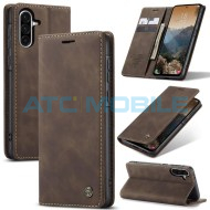 Pouzdro CaseMe Magnetic Book Samsung Galaxy A56 5G (SM-A566) tmavě hněd&eacute; (Coffee)