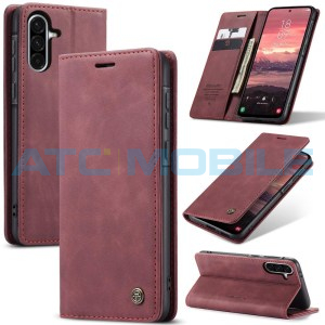 Pouzdro CaseMe Magnetic Book Samsung Galaxy A56 5G (SM-A566) červen&eacute;