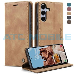 Pouzdro CaseMe Book Samsung Galaxy S25 FE 5G (SM-S731B) sv. hněd&eacute; 
