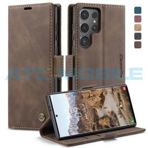 Pouzdro CaseMe Book Samsung Galaxy S24 Ultra 5G (SM-S928B) tm. hněd&eacute; (Coffee)