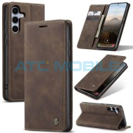 Pouzdro CaseMe Book Samsung Galaxy S25 5G (SM-S931B) tm. hněd&eacute; (Coffee)