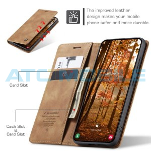 Pouzdro CaseMe Book Samsung Galaxy S26+ 5G (SM-S946B) sv. hněd&eacute;