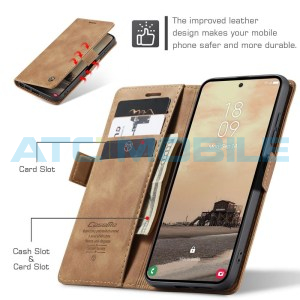 Pouzdro CaseMe Book Samsung Galaxy S26 Ultra 5G (SM-S948B) sv. hněd&eacute;