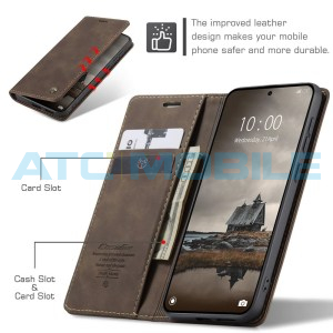 Pouzdro CaseMe Book Redmi Note 15 Pro 4G tm.hněd&eacute; (Cofee)