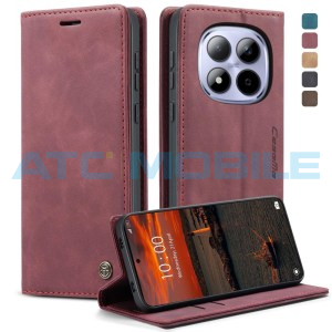 Pouzdro CaseMe Book Redmi Note 15 Pro 4G červen&eacute;