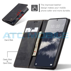 Pouzdro CaseMe Book Redmi Note 15 Pro 5G čern&eacute;