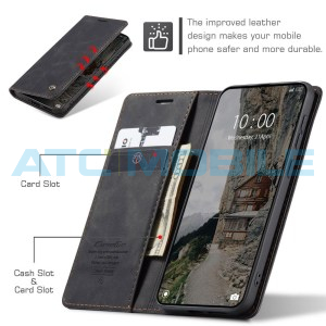 Pouzdro CaseMe Book Redmi Note 15 Pro+ 5G čern&eacute;
