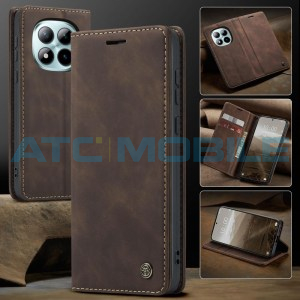 Pouzdro CaseMe Book Redmi Note 15 Pro+ 5G tm. hněd&eacute; (Coffee)